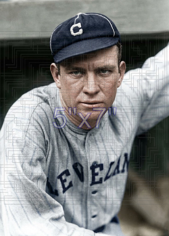 Tris Speaker - 1916 Cleveland Indians - choose a size & style