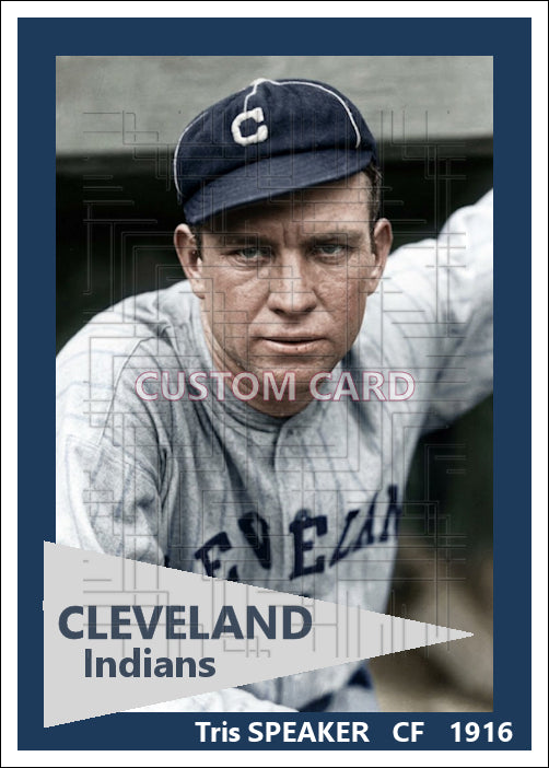 Tris Speaker - 1916 Cleveland Indians - choose a size & style