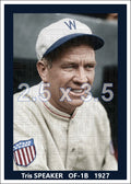 Tris Speaker - 1927 Washington Senators - choose a size & style