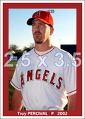 Troy Percival - 2002 Anaheim Angels - choose a size & style