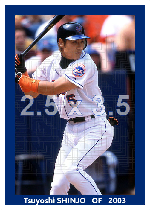 Tsuyoshi Shinjo - 2003 New York Mets - choose a size & style