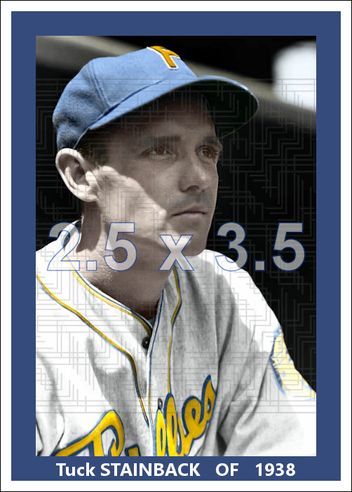 Tuck Stainback - 1938 Philadelphia Phillies - choose a size & style