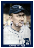 Ty Cobb - 1926 Detroit Tigers - choose a size & style
