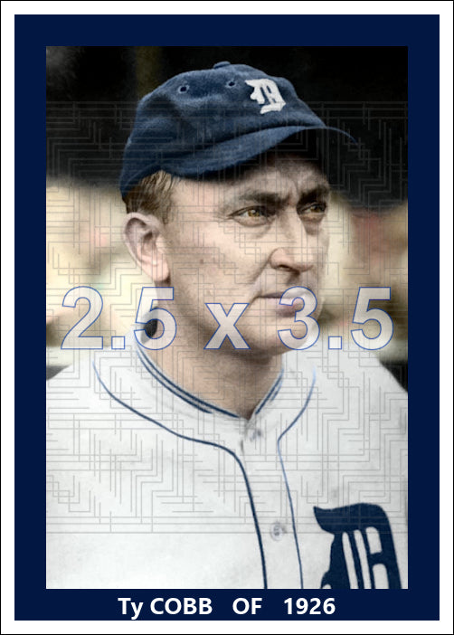 Ty Cobb - 1926 Detroit Tigers - choose a size & style