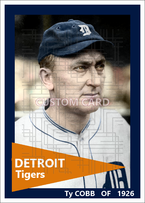 Ty Cobb - 1926 Detroit Tigers - choose a size & style