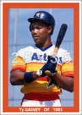 Ty Gainey - 1985 Houston Astros - choose a size & style