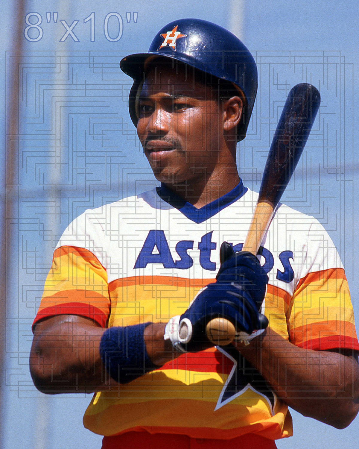 Ty Gainey - 1985 Houston Astros - choose a size & style