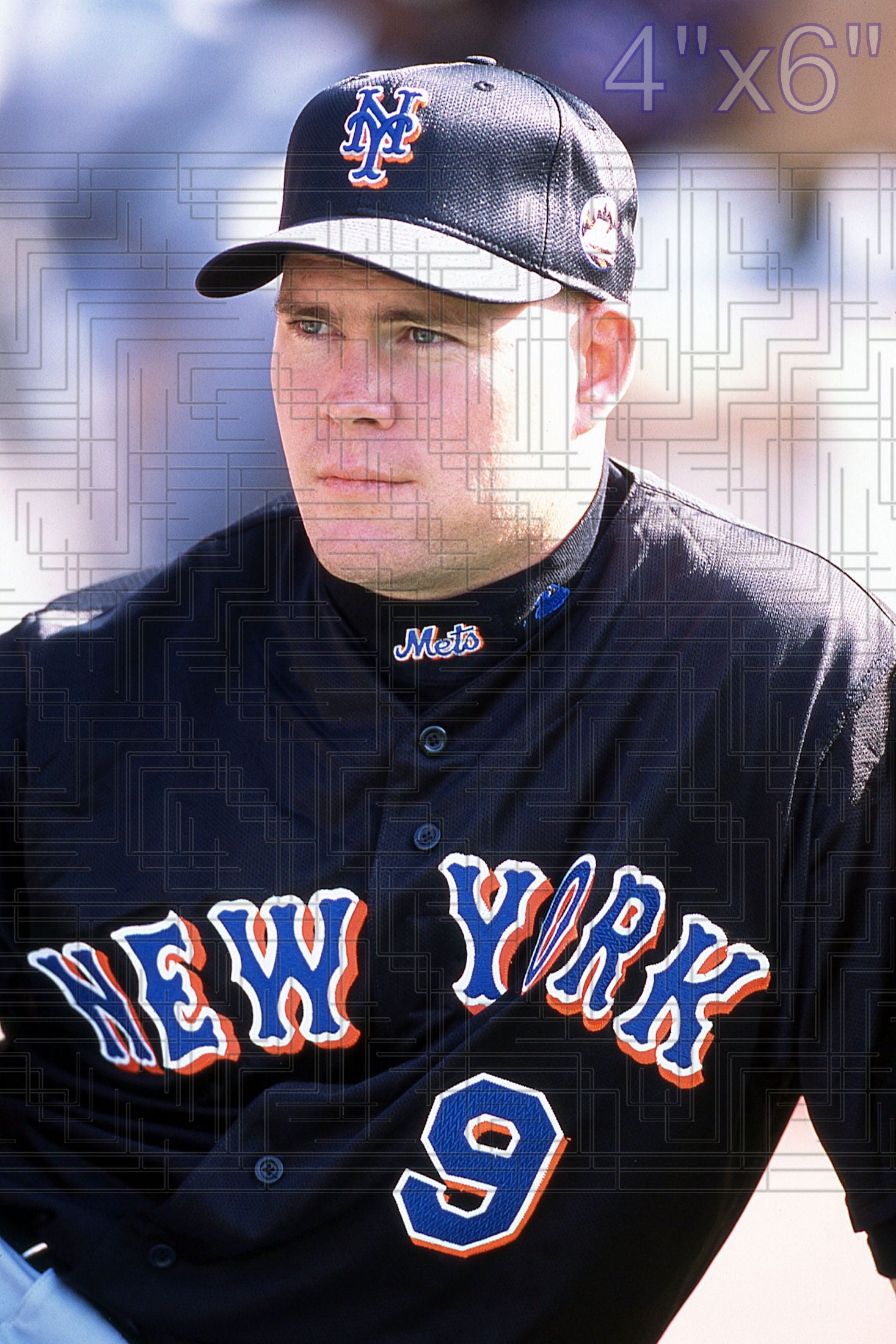 Ty Wigginton - 2002 New York Mets - choose a size & style