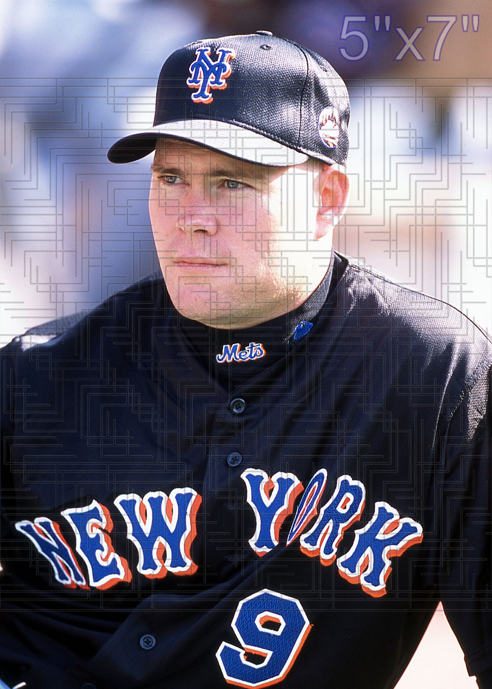 Ty Wigginton - 2002 New York Mets - choose a size & style