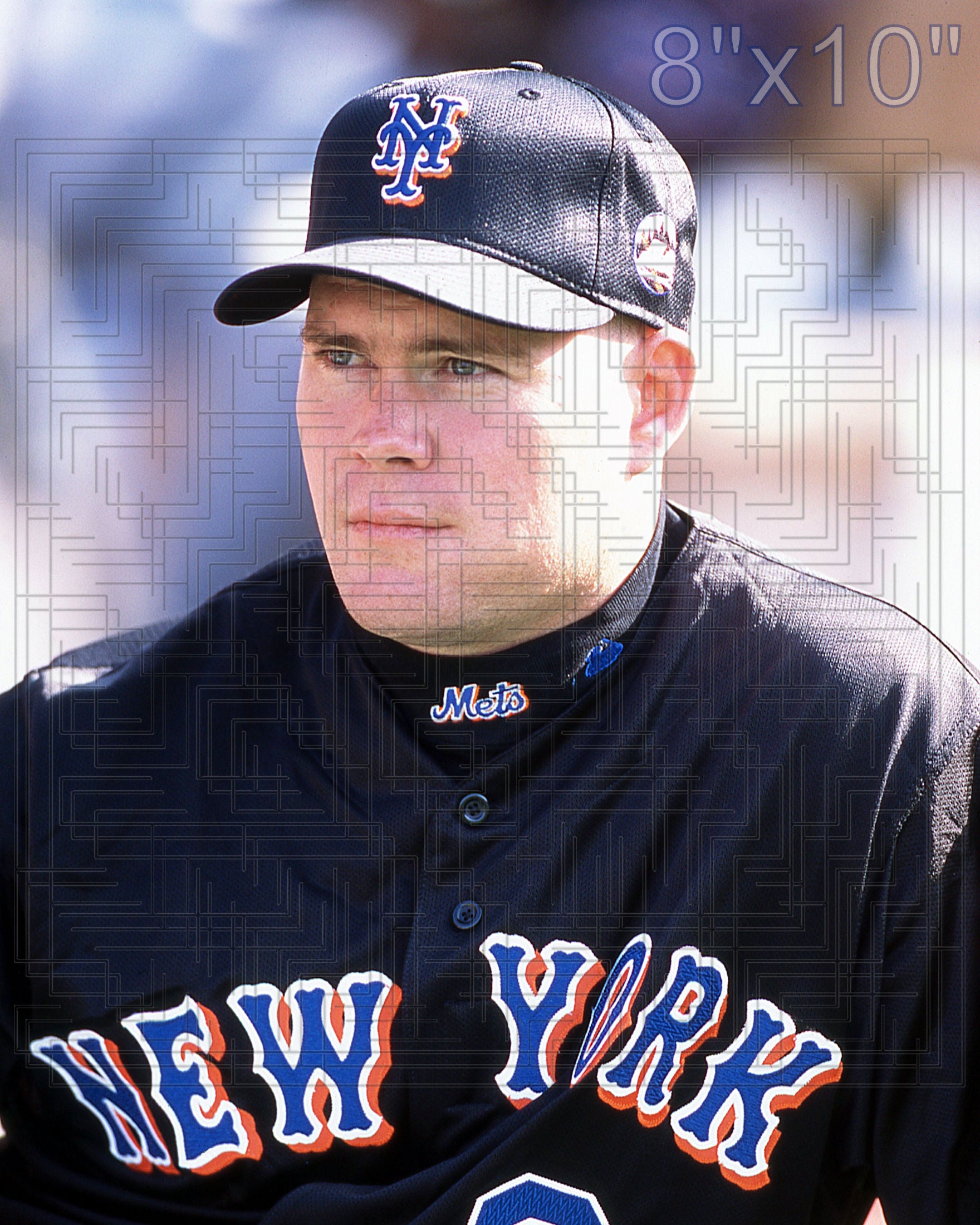 Ty Wigginton - 2002 New York Mets - choose a size & style
