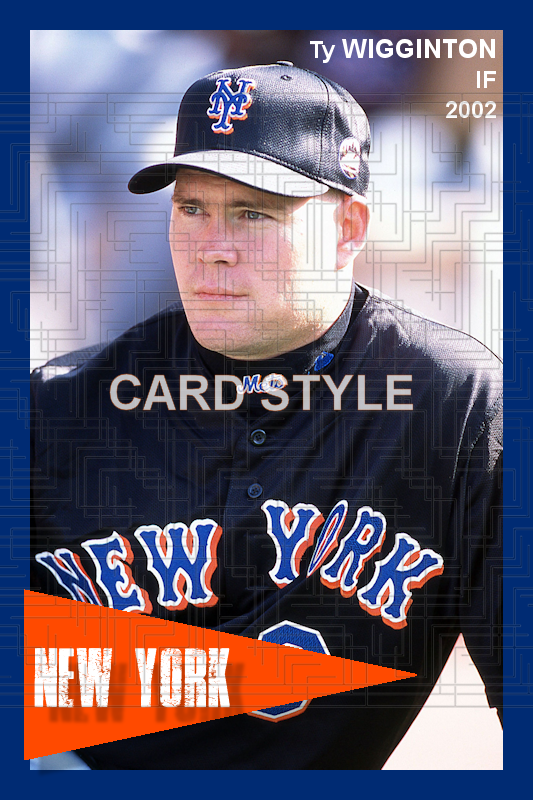 Ty Wigginton - 2002 New York Mets - choose a size & style