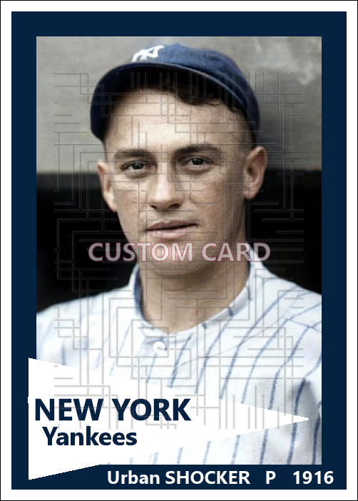 Urban Shocker - 1916 New York Yankees - choose a size & style