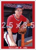 Vance Law - 1982 Chicago White Sox - choose a size & style