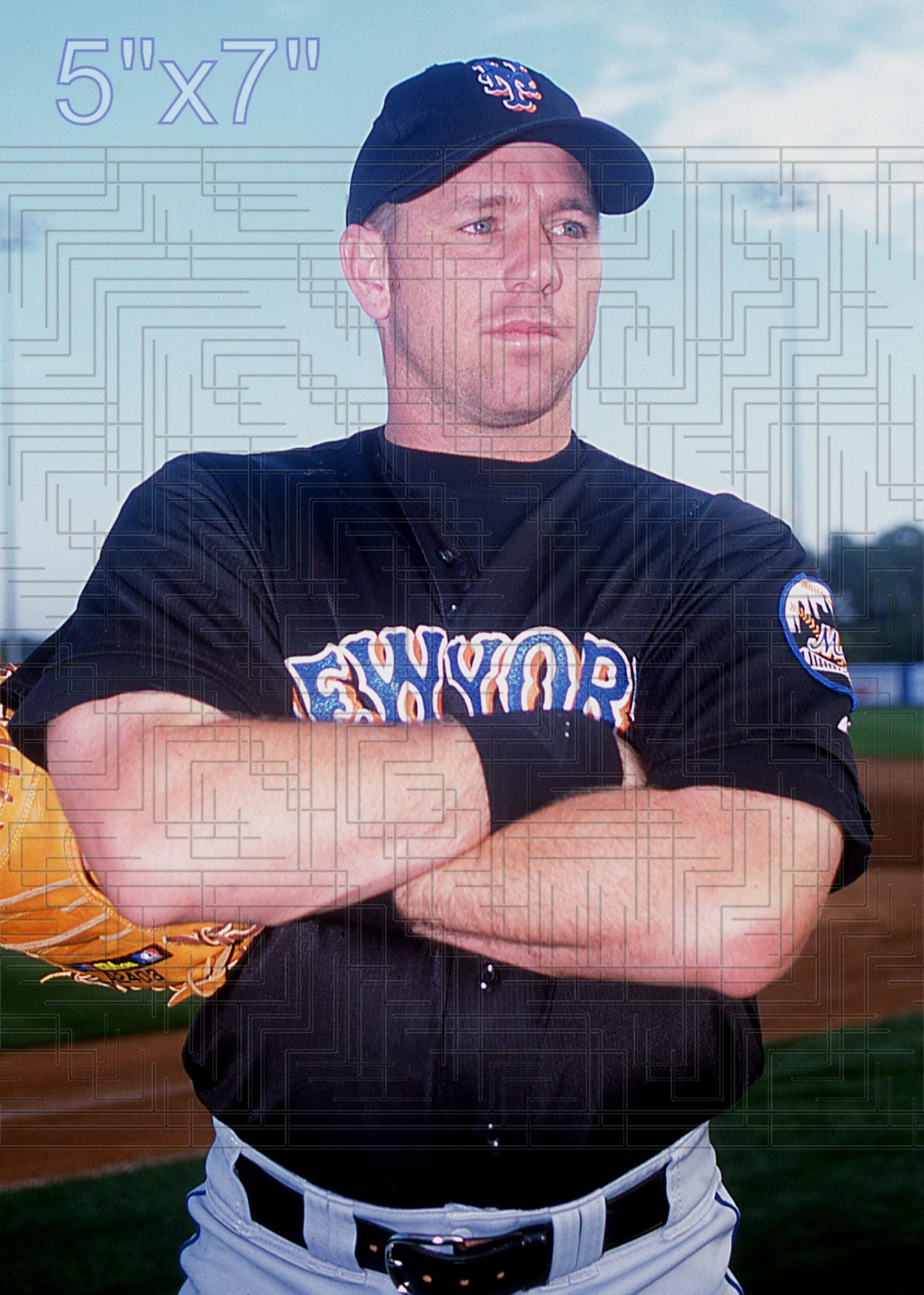 Vance Wilson - 2002 New York Mets - choose a size & style