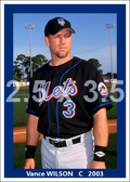 Vance Wilson - 2003 New York Mets - choose a size & style