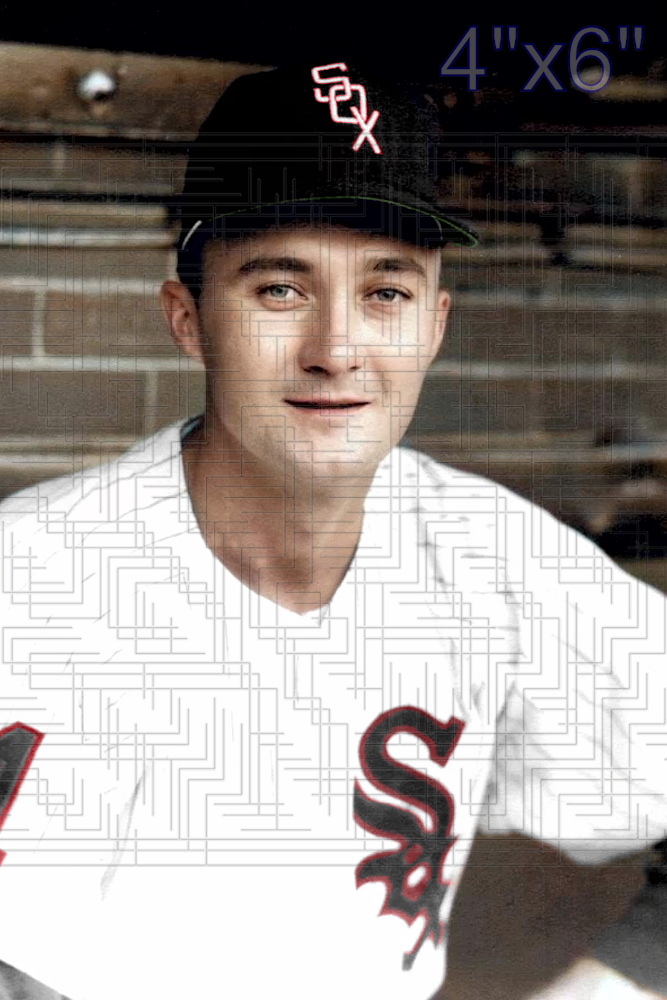 Verle Tiefenthaler - 1962 Chicago White Sox - choose a size & style