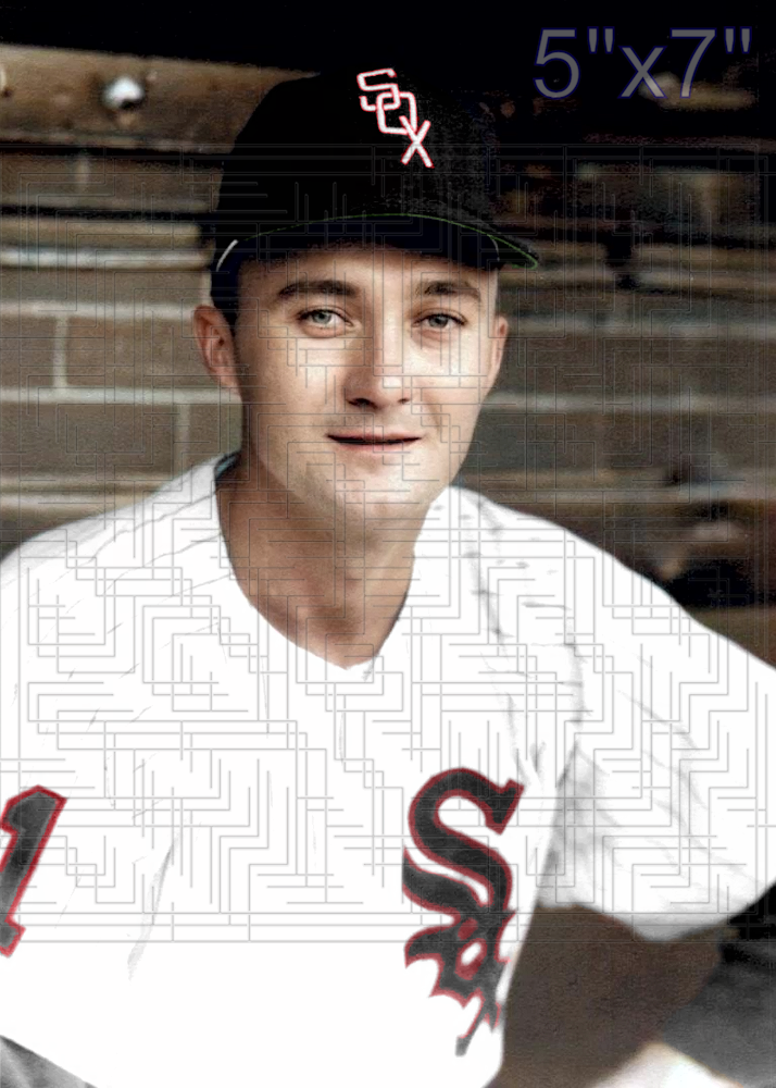 Verle Tiefenthaler - 1962 Chicago White Sox - choose a size & style