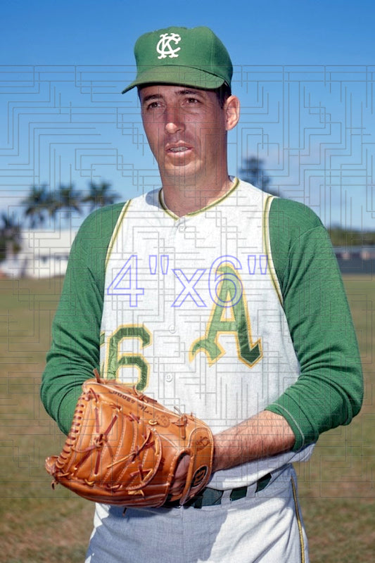 Vern Handrahan - 1966 Kansas City Athletics - choose a size & style