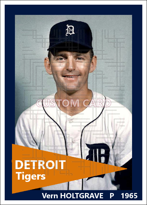 Vern Holtgrave - 1965 Detroit Tigers - choose a size & style