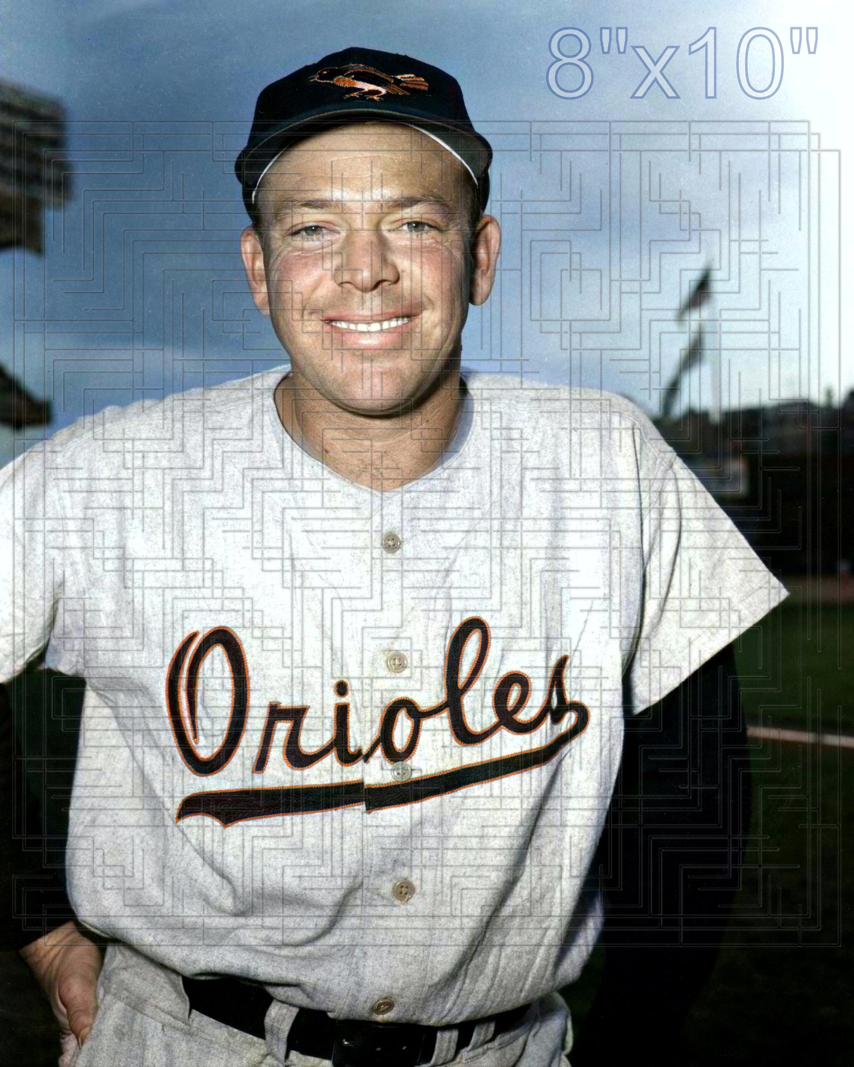 Vern Stephens - 1955 Baltimore Orioles - choose a size & style