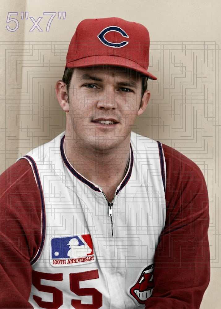 Vic Correll - 1969 Cleveland Indians - choose a size & style
