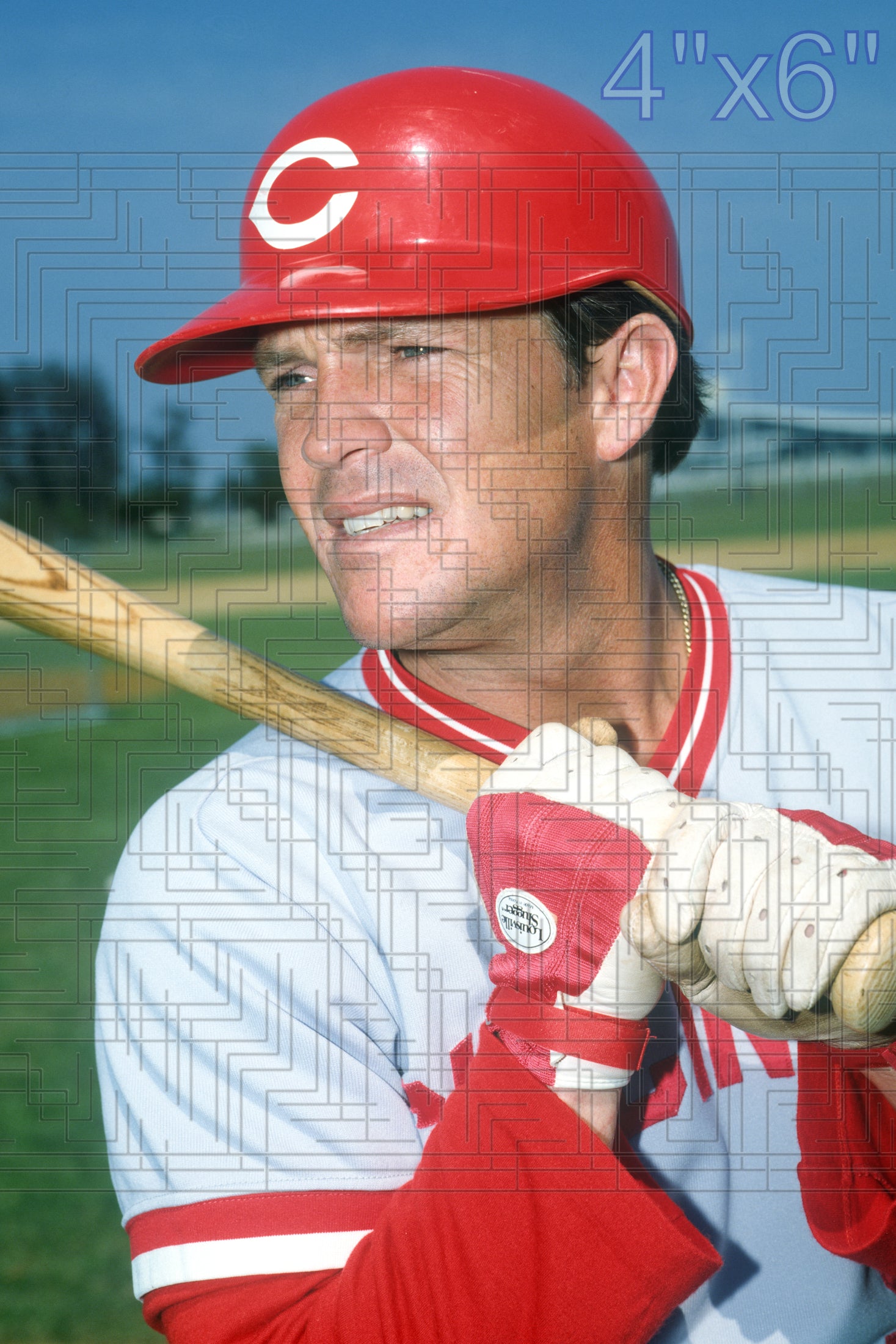 Vic Correll - 1980 Cincinnati Reds - choose a size & style