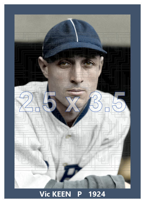 Vic Keen - 1924 Chicago Cubs - choose a size & style