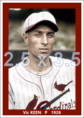Vic Keen - 1926 St. Louis Cardinals - choose a size & style