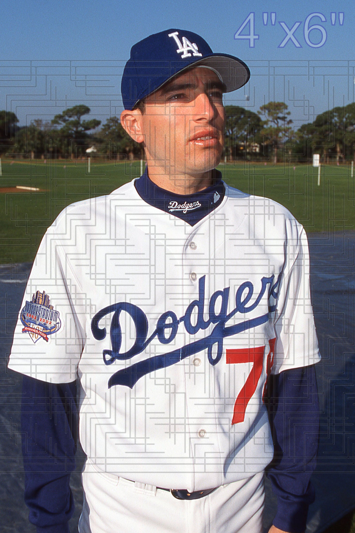 Victor Alvarez - 2002 Los Angeles Dodgers - choose a size & style