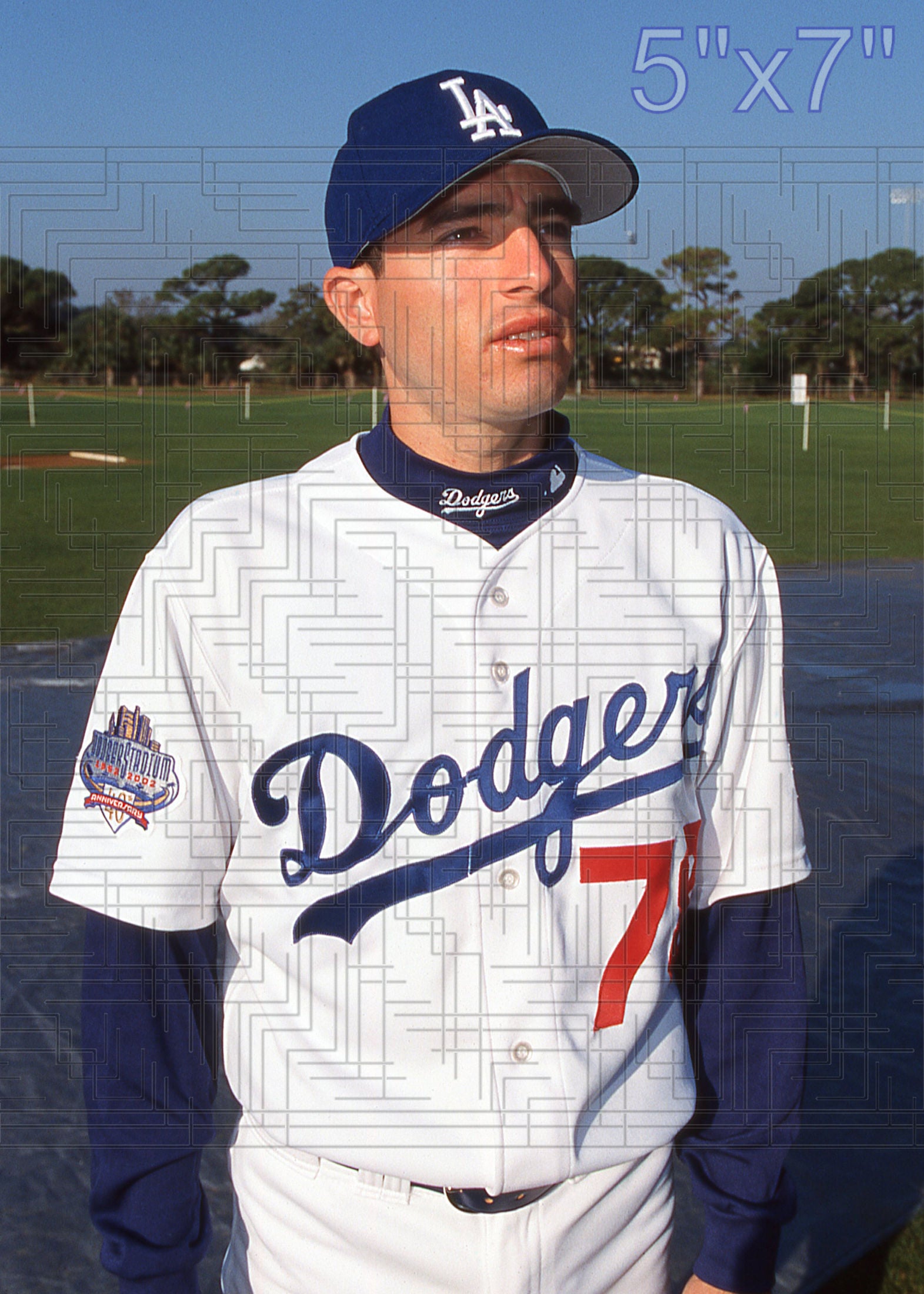 Victor Alvarez - 2002 Los Angeles Dodgers - choose a size & style