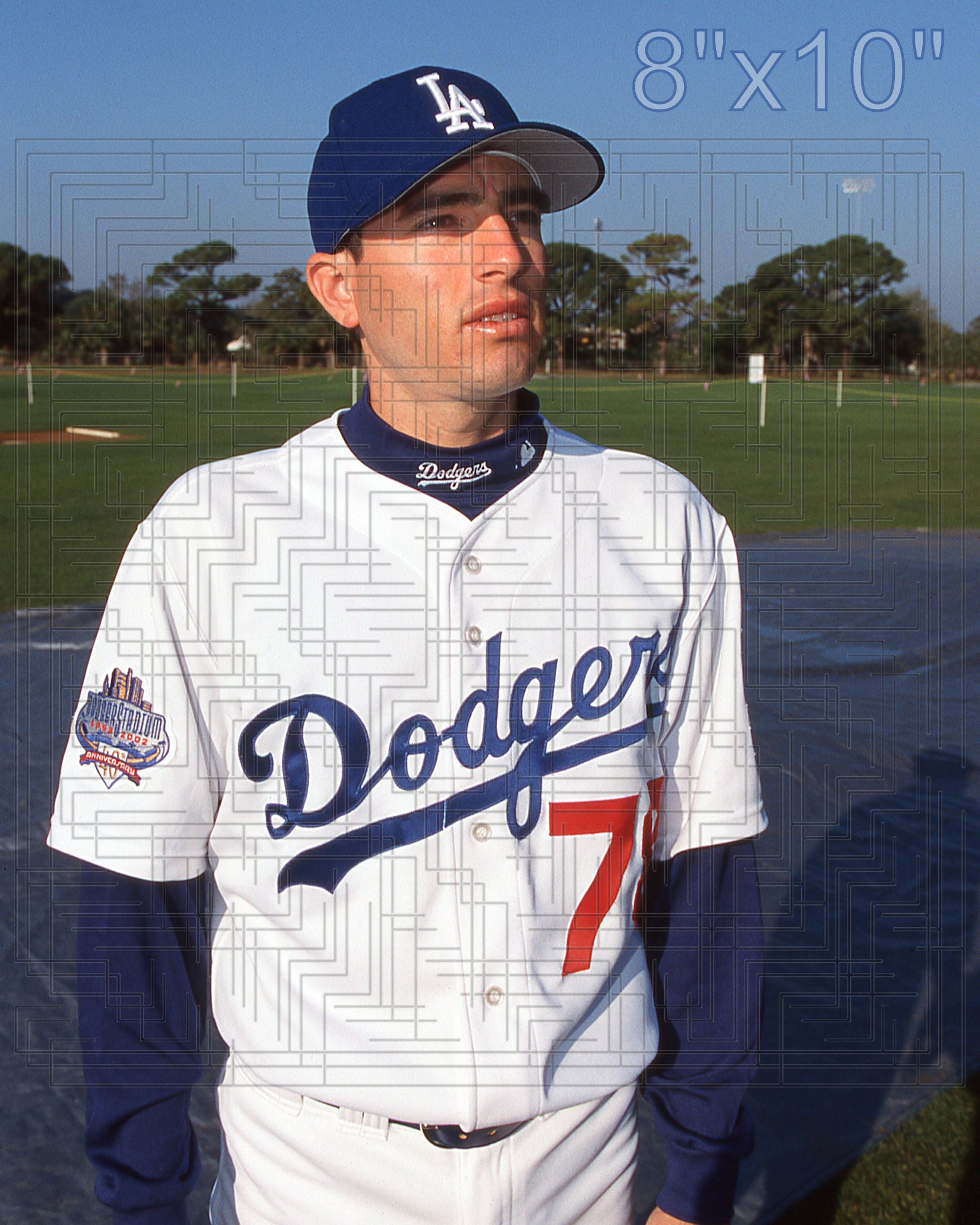 Victor Alvarez - 2002 Los Angeles Dodgers - choose a size & style