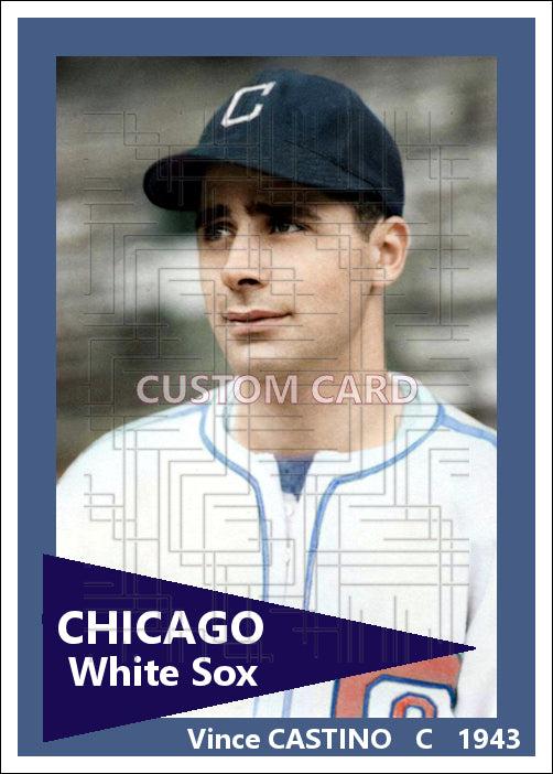 Vince Castino - 1943 Chicago White Sox - choose a size & style