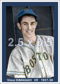 Vince DiMaggio - 1937-38 Boston Bees - choose a size & style