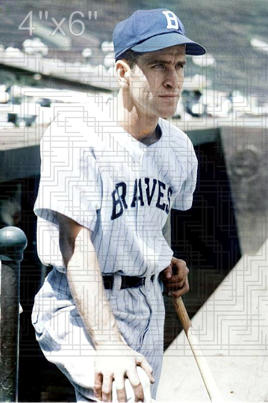 Vince Shupe - 1945 Boston Braves - choose a size & style