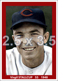 Virgil Stallcup - 1948 Cincinnati Reds - choose a size & style