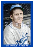 Vito Tamulis - 1938-41 Brooklyn Dodgers - choose a size & style