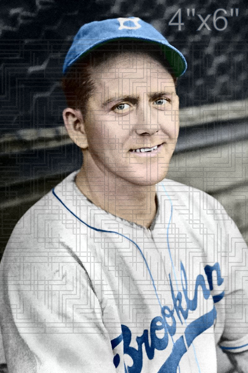 Vito Tamulis - 1938-41 Brooklyn Dodgers - choose a size & style