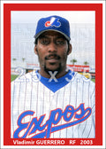 Vladimir Guerrero - 2003 Montreal Expos - choose a size & style