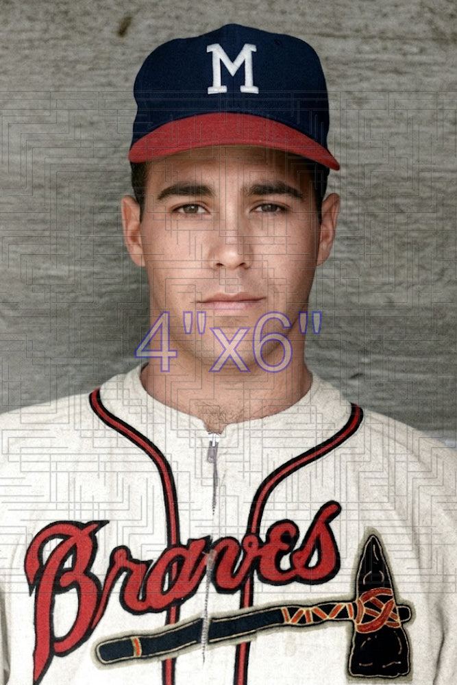 Wade Blasingame - 1963 Milwaukee Braves - choose a size & style
