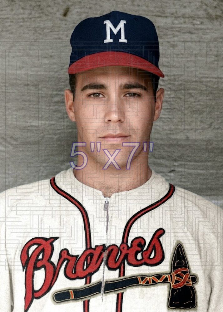Wade Blasingame - 1963 Milwaukee Braves - choose a size & style