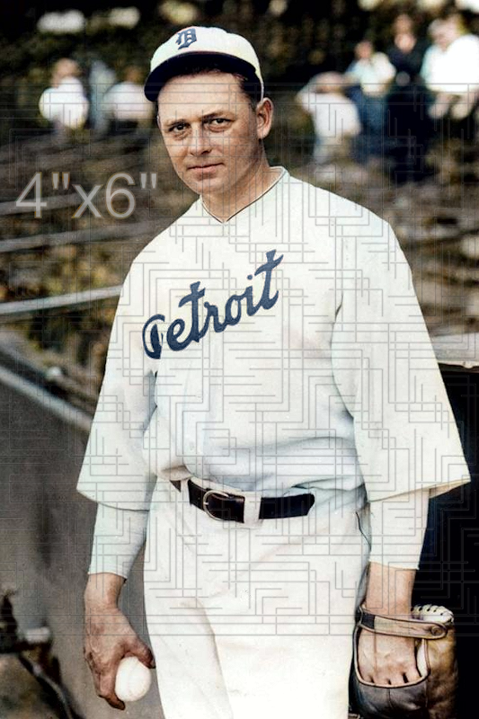 Waite Hoyt - 1930 Detroit Tigers - choose a size & style