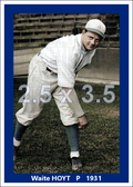 Waite Hoyt - 1931 Philadelphia Athletics - choose a size & style