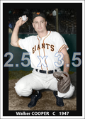 Walker Cooper - 1947 New York Giants - choose a size & style