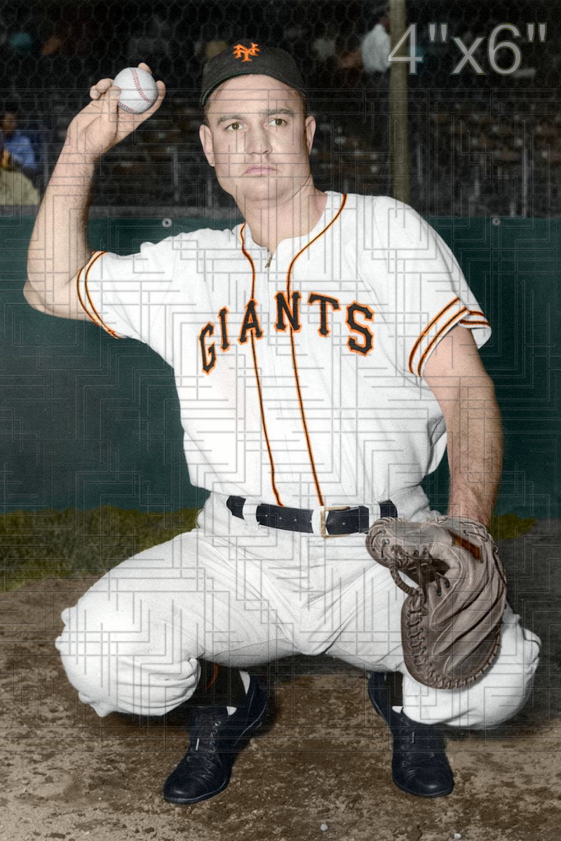 Walker Cooper - 1947 New York Giants - choose a size & style