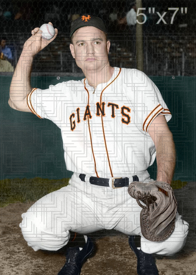 Walker Cooper - 1947 New York Giants - choose a size & style