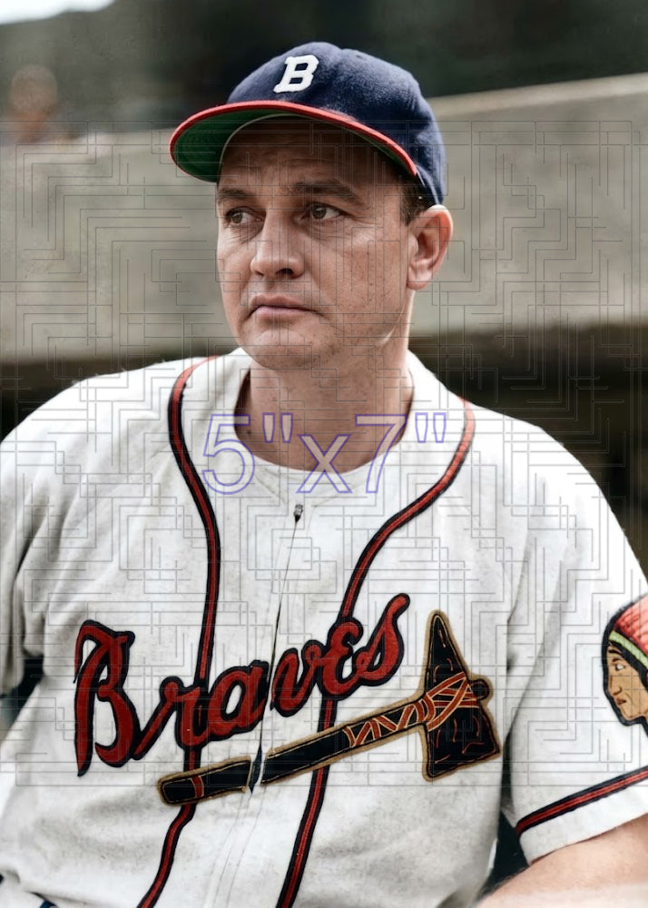 Walker Cooper - 1951 Boston Braves - choose a size & style