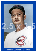 Walker Cooper - 1955 Chicago Cubs - choose a size & style