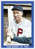 Wally Berger - 1940 Philadelphia Phillies - home uniform - choose a size & style