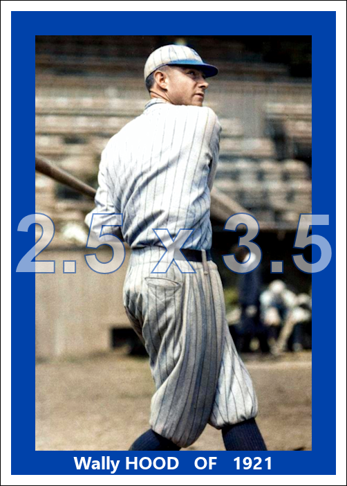 Wally Hood - 1921 Brooklyn Robins - choose a size & style