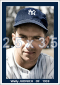 Wally Judnich - 1939 New York Yankees - choose a size & style